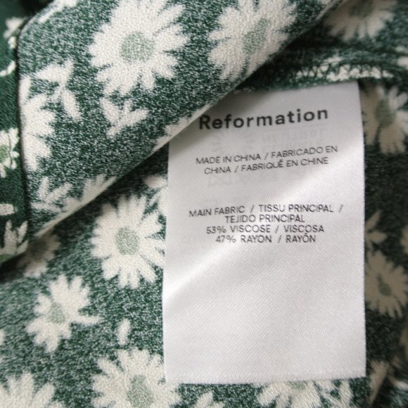 NEW Reformation Crimini Dress in Chiana Size 6#2404 - Picture 6 of 7